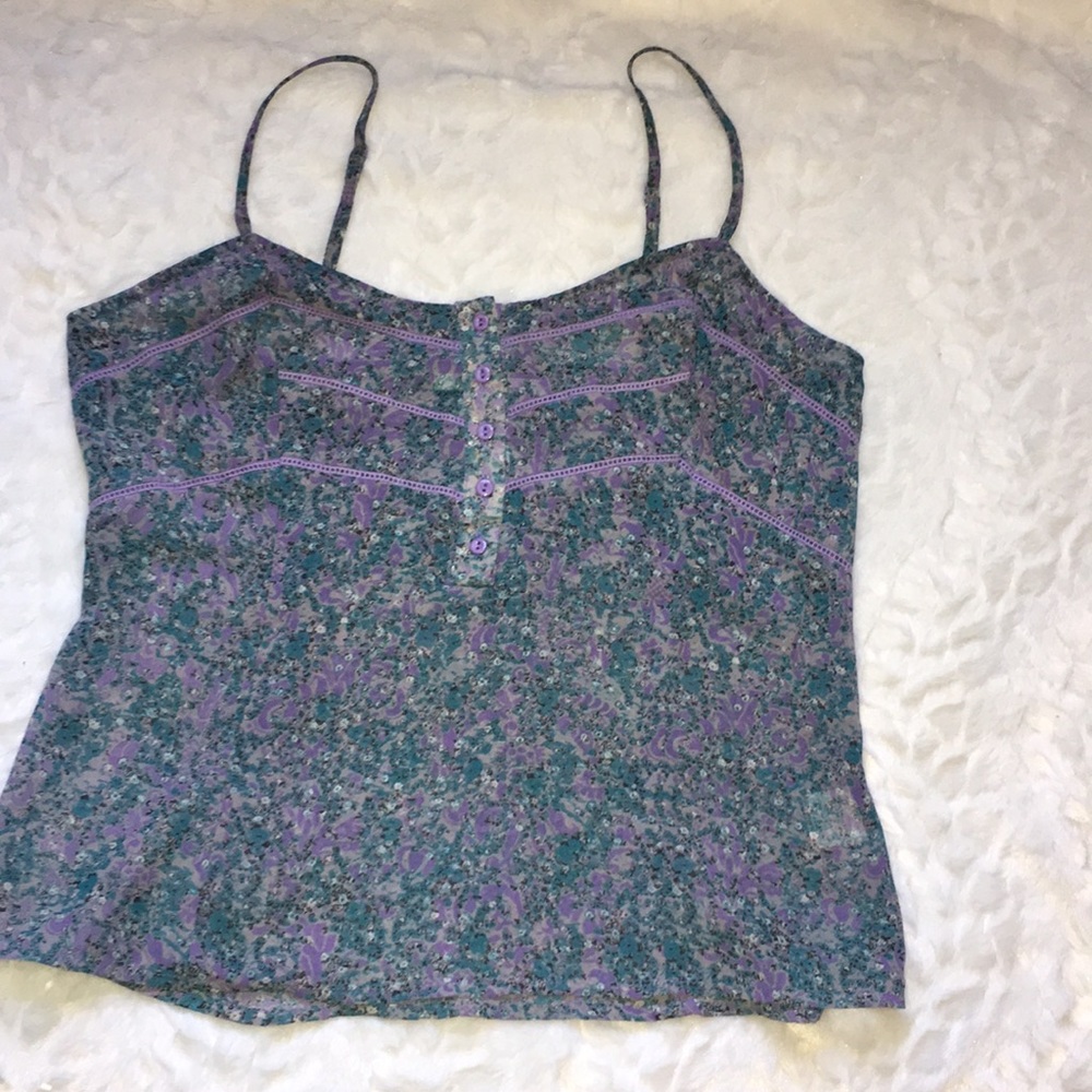 Kimchi Blue Sheer Floral Camisole